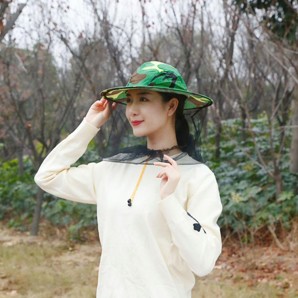 Agriculture Farming Hats - Cappello con velo per apicoltura, maschera