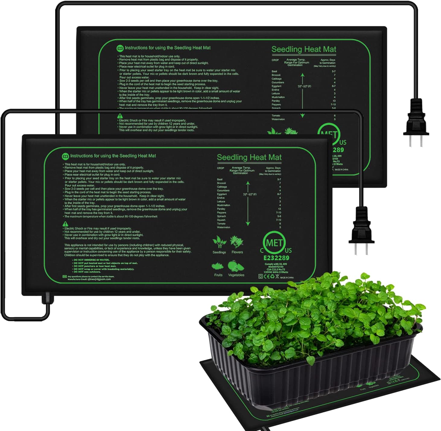 10/25/50 CENTIMETRI Piantina T - Seedling Heat Mat recensione e prezzo